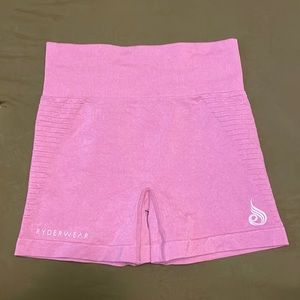 Ryderwear booty lifting spandex shorts size small